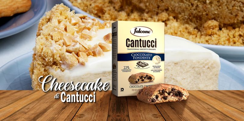Ricetta Cheesecake Cantucci al cioccolato